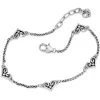 Alcazar Heart Anklet -Jewelry Charm Deals Store alcazar heart anklet silver 0