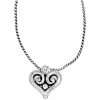 Alcazar Heart Badge Clip Necklace 2 Alcazar Heart Badge Clip Necklace -Jewelry Charm Deals Store alcazar heart badge clip necklace silver 0 063433c4 d599 4ba7 90bd 18cff2ac17ff
