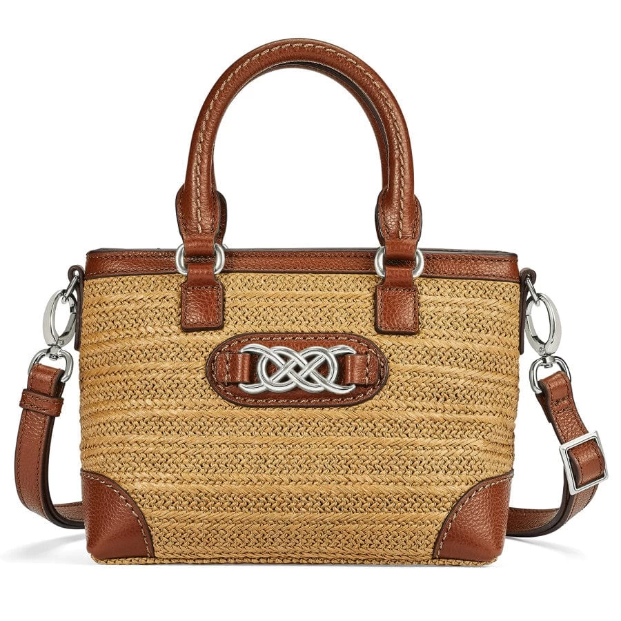Alessa Straw Satchel 3 Alessa Straw Satchel