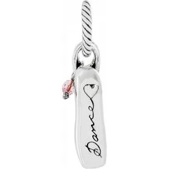 Ballet Shoe Charm -Jewelry Charm Deals Store ballet shoe charm silver pink 2 40c010f8 1a9c 4b98 bf03 ebd03acff1d8