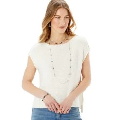 Barbados Beach Long Necklace -Jewelry Charm Deals Store barbados beach long necklace silver blue 2 3ae554e6 0c8f 4b64 a12a a23ba8f1c606