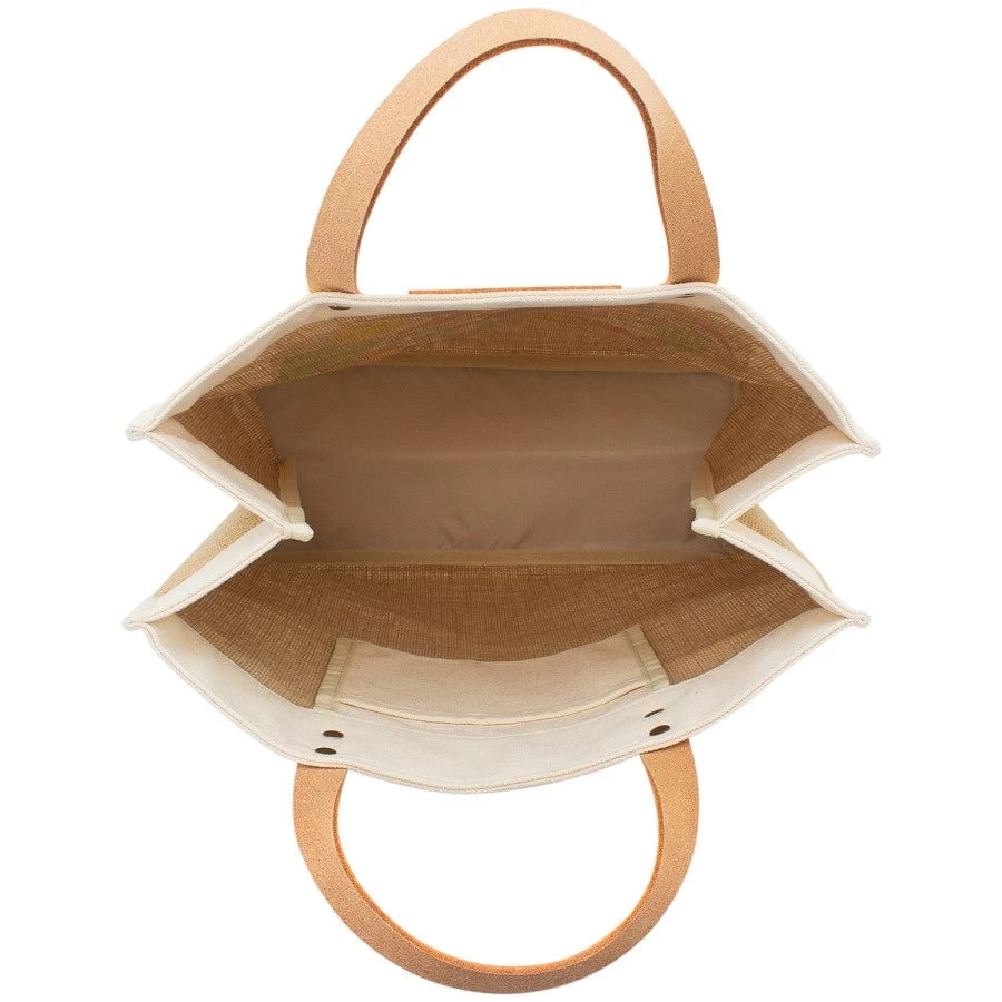 Bicycle Fun Burlap Tote 4 Bicycle Fun Burlap Tote - Image 2