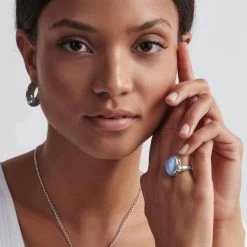 Blue Moon Ring 8 Blue Moon Ring -Jewelry Charm Deals Store blue moon ring silver blue 2