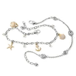 Cape Cod Anklet -Jewelry Charm Deals Store cape cod anklet gold 3