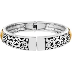 Catania Hinged Bangle -Jewelry Charm Deals Store catania hinged bangle silver gold 1 559416f0 4b8a 43ba b5a4 117c6599b2a9