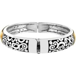 Catania Hinged Bangle -Jewelry Charm Deals Store catania hinged bangle silver gold 2 8e44c536 b0af 46b4 853f 9bc8ef702b60