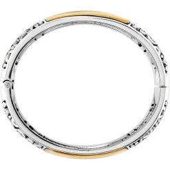 Catania Hinged Bangle -Jewelry Charm Deals Store catania hinged bangle silver gold 3 aa66b255 74fe 45fc b0ee a445c7838dfc