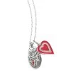 Cherish And Love Necklace -Jewelry Charm Deals Store cherish and love necklace silver red 0 f38788fd 4bdc 471b a8b2 58b05f10a212