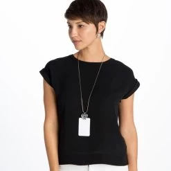 Contempo Heart Badge Clip Necklace 9 Contempo Heart Badge Clip Necklace -Jewelry Charm Deals Store contempo heart badge clip necklace silver 3 64059fb4 e9f7 4149 a22a 5e3cc7d7983f