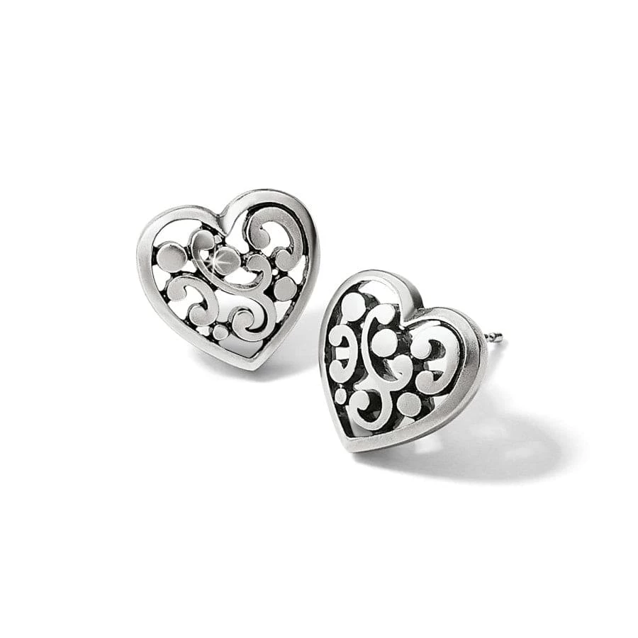 Contempo Heart Post Earrings 5 Contempo Heart Post Earrings - Image 3