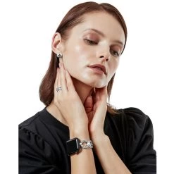 Contempo Linx Watch Band 13 Contempo Linx Watch Band -Jewelry Charm Deals Store contempo linx watch band silver 4