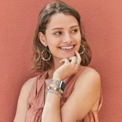 Contempo Linx Watch Band 14 Contempo Linx Watch Band -Jewelry Charm Deals Store contempo linx watch band silver 5