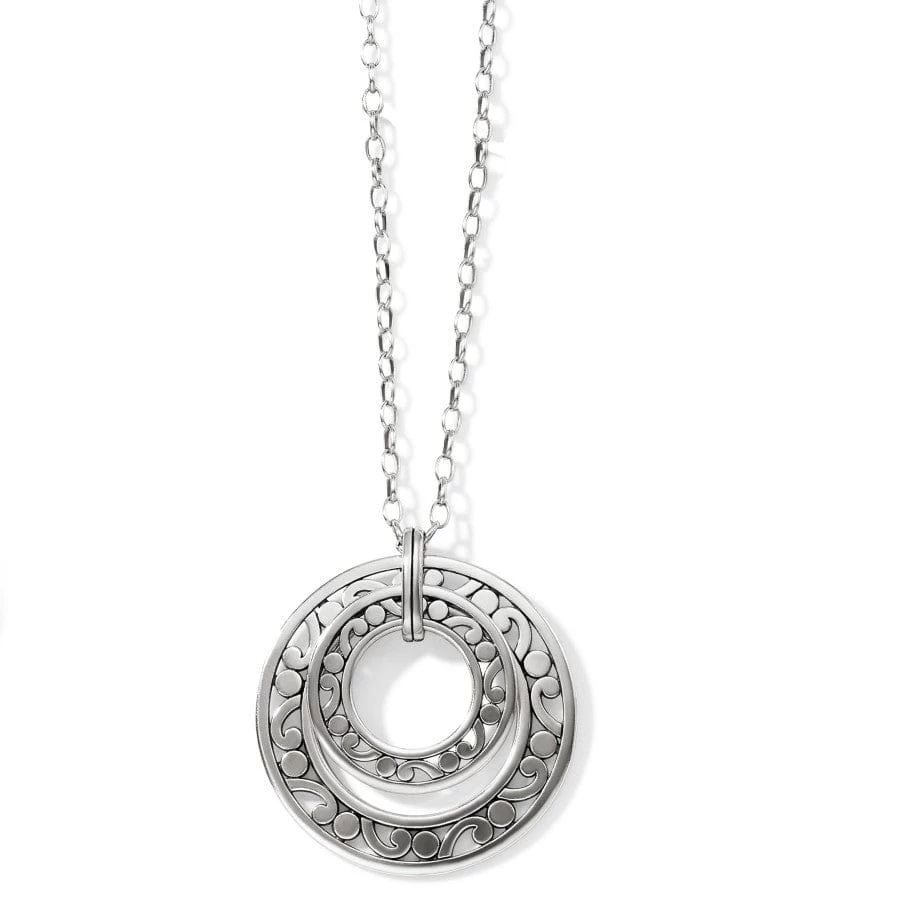 Contempo Open Ring Convertible Long Necklace 3 Contempo Open Ring Convertible Long Necklace