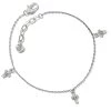 Cross Anklet 1 Cross Anklet -Jewelry Charm Deals Store cross anklet silver 0