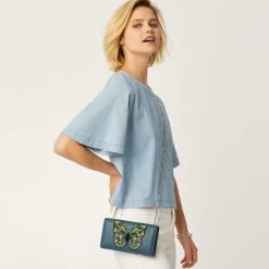 Crystal Pond Beaded Wings Clutch Wallet -Jewelry Charm Deals Store crystal pond beaded wings clutch wallet canyon blue multi 3 f428c112 e5aa 4ccf 8220 c3eb95843b24