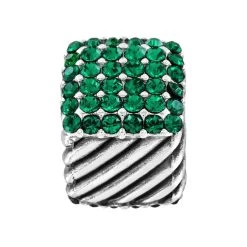 Cubix Bead -Jewelry Charm Deals Store cubix bead silver green 2 5dce1301 8ca2 4c17 bb53 2e306f8646b3