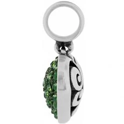 Cupid's Kiss Charm 12 Cupid's Kiss Charm -Jewelry Charm Deals Store cupid s kiss charm silver green 1