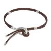 Double Barrel Braid Belt -Jewelry Charm Deals Store double barrel braid belt brown 0