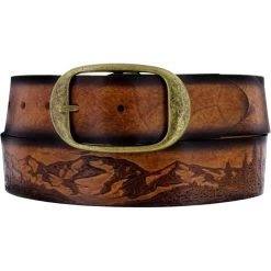 Eagle & Sun Etching Belt
