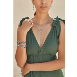 Elora Gems Dots Soft Bracelet -Jewelry Charm Deals Store elora gems dots soft bracelet silver multi 3 3c4413e7 31bb 42a8 8e54 f4f5298bbd07