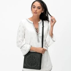 Ferrara Cross Body Organizer -Jewelry Charm Deals Store ferrara cross body organizer black 4