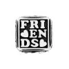 Friends Forever Cube Bead -Jewelry Charm Deals Store friends forever cube bead silver 0 0481a94b 8c42 4415 9cdb 931f2b33e90c