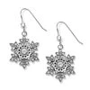 Glint Snowflake French Wire Earrings -Jewelry Charm Deals Store glint snowflake french wire earrings silver 0 f2329137 eed7 45e2 82ca 2eefbcd81c2a