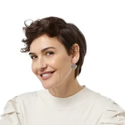 Golden Moon French Wire Earrings 9 Golden Moon French Wire Earrings -Jewelry Charm Deals Store golden moon french wire earrings gold 3