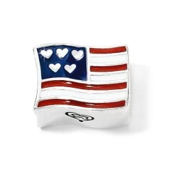 I Heart USA Bead