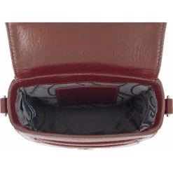 Ilia Mini Flap Cross Body Bag -Jewelry Charm Deals Store ilia mini flap cross body bag garnet 2