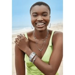 Illumina Petite Collar Necklace -Jewelry Charm Deals Store illumina petite collar necklace silver 2