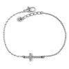 Inner Shine Cross Anklet -Jewelry Charm Deals Store inner shine cross anklet silver 0