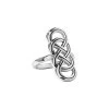Interlok Braid Ring -Jewelry Charm Deals Store interlok braid ring silver 0 22357acb 0a34 45cb a728 59e50c942eea