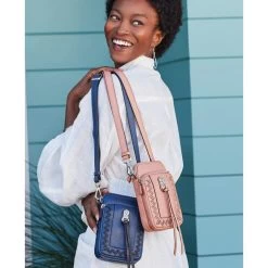 Interlok Mini Utility Bag -Jewelry Charm Deals Store interlok mini utility bag pink sand 4