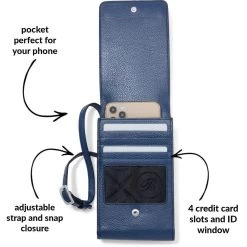 Interlok Phone Organizer -Jewelry Charm Deals Store interlok phone organizer french blue 1