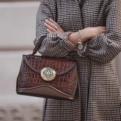 Klara Medium Satchel -Jewelry Charm Deals Store klara medium satchel chocolate 3 a55cda83 6aab 4e41 bcf5 eb97dd20d8b9