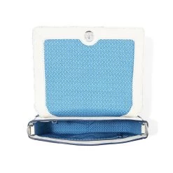 New Arrival -Jewelry Charm Deals Store la farfalla emilia flap bag white multi 1