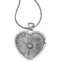 Loving Heart Convertible Locket Necklace -Jewelry Charm Deals Store loving heart convertible locket necklace silver red 2 bd4600d1 c4ec 4bda 93c6 82b7dea8da35