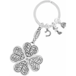 Lucky Clover Heart Key Fob 7 Lucky Clover Heart Key Fob -Jewelry Charm Deals Store lucky clover heart key fob silver 2 e7fd2de1 7636 43c9 8e1f 9b576c1222bd