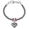 Luna Heart Charm Bracelet 2 Luna Heart Charm Bracelet -Jewelry Charm Deals Store luna heart charm bracelet silver red 0 2746f5f7 24e8 461e b527 29c7a875fac9