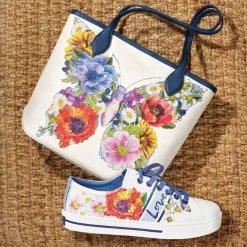 Maddie Tote -Jewelry Charm Deals Store maddie tote white multi 4