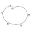 Meridian Love Notes Anklet 1 Meridian Love Notes Anklet -Jewelry Charm Deals Store meridian love notes anklet silver 0