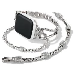 Meridian Watch Band -Jewelry Charm Deals Store meridian watch band silver 3