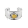 Monete Wide Cuff Bracelet 2 Monete Wide Cuff Bracelet -Jewelry Charm Deals Store monete wide cuff bracelet silver gold 0