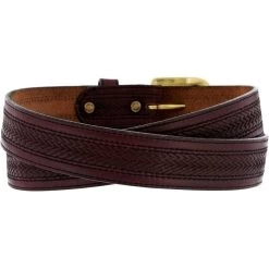 Oil Tan Embossed W/ Stitching Belt 6 Oil Tan Embossed W/ Stitching Belt -Jewelry Charm Deals Store oil tan embossed w stitching belt brown 1 759a4719 dae4 4436 a3df bdb10a34c135