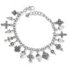 One Cross Charm Bracelet 1 One Cross Charm Bracelet -Jewelry Charm Deals Store one cross charm bracelet silver gold 0 ac79bfdd 5437 4f96 b29b 629cf74d112f