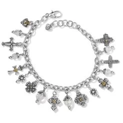 Jewelry Charm Deals Store 10 One Cross Charm Bracelet