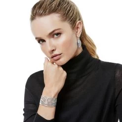 Palmetto Cuff Bracelet 21 Palmetto Cuff Bracelet -Jewelry Charm Deals Store palmetto cuff bracelet silver 4