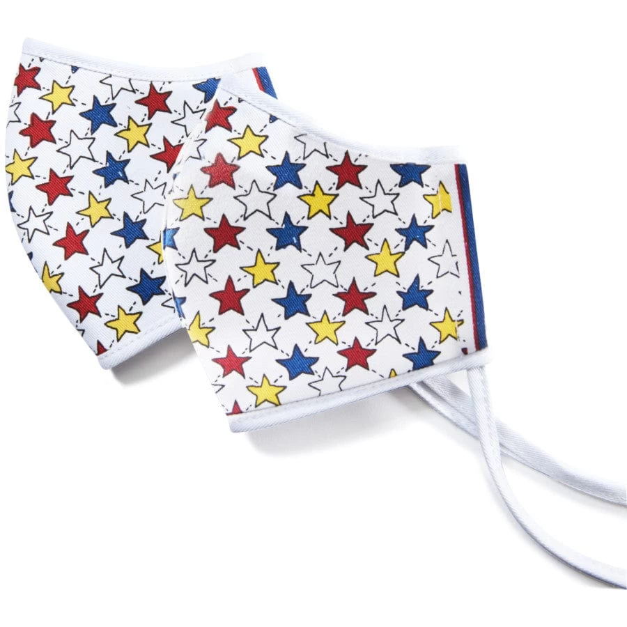 Patriotic Stars Mask Set (2 Pack) 3 Patriotic Stars Mask Set (2 Pack)