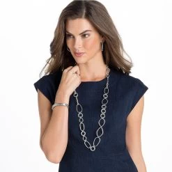 Pebble Oval Hoop Earrings -Jewelry Charm Deals Store pebble oval hoop earrings silver 3 f2638155 165e 4f71 8851 e53d9b7454bd